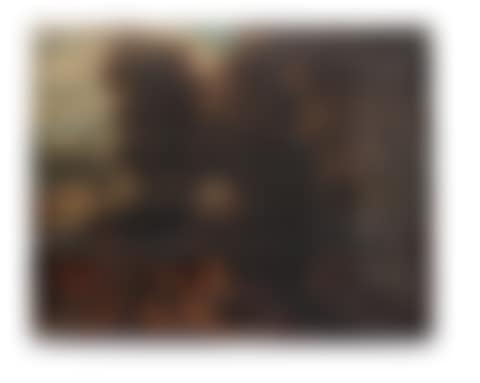 A wooded landscape with a biblical scene unframed (preview)