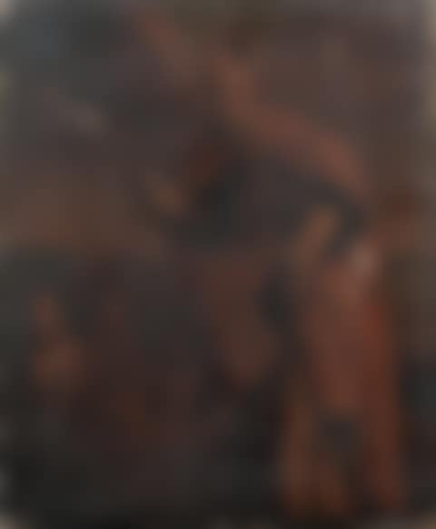 Saint Nicholas of Bari blessing children unframed (preview)