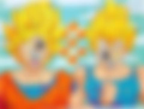 Untitled (Deconstructed Goku and Vegeta) (preview)