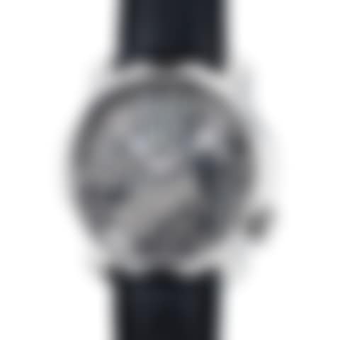 An attractive, impressive and playful limited edition stainless steel skeletonized wristwatch with Technicolor Super-Luminova dial and certificate, numbered 4 of a limited edition of 25 pieces (preview)