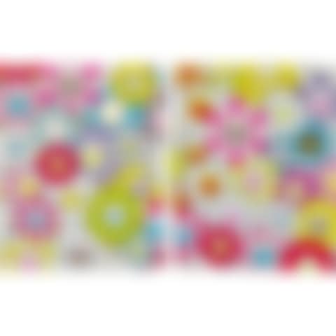 Two works: (i) A Little Flower Painting: Yellow, White and Purple Flowers; (ii) A Little Flower Painting: Pink, Purple And Many Other Colours (preview)