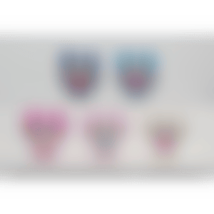1. Dob-Kun (Blue)／2. Dob-Kun (Light Blue)／3. Dob-Kun (Magenta)／4. Dob-Kun (Pink)／5. Dob-Kun (White) (preview)