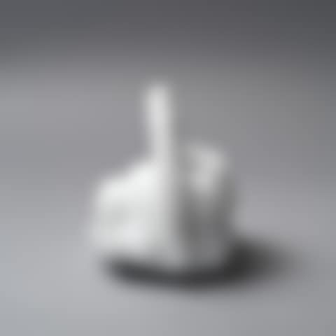 Study of Perspective in Glass (Opaline White) (preview)