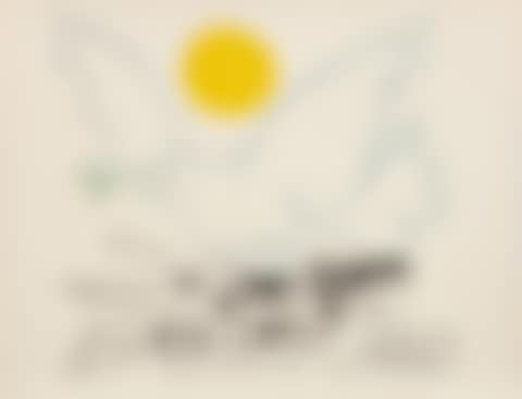 Colombe au soleil (Dove in the Sun) (Cz. 174) (preview)