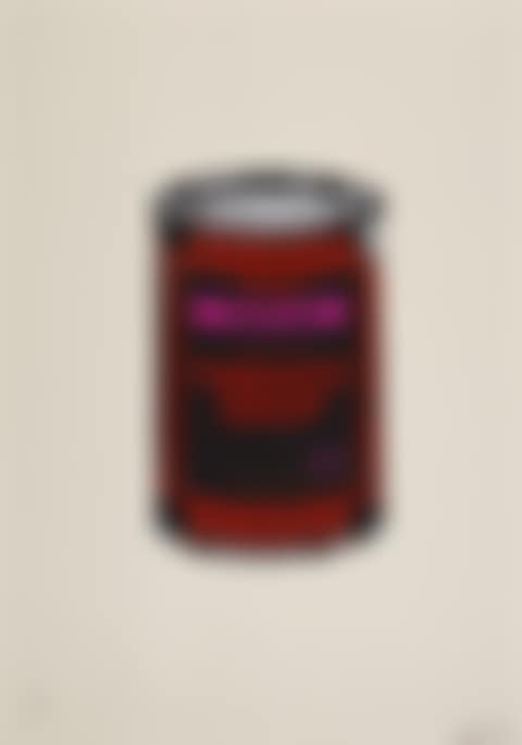 Soup Can: Black Orange Pink (preview)