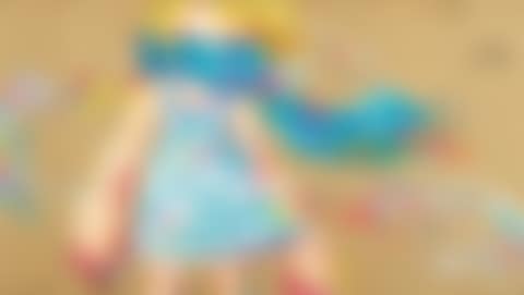 Little Girl with Blue Scarf (preview)