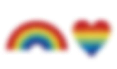 Butterfly Rainbow ; Butterfly Heart (a set of 2) (preview)