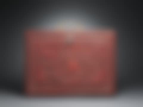 A CINNABAR LACQUER TREASURE CABINET (preview)