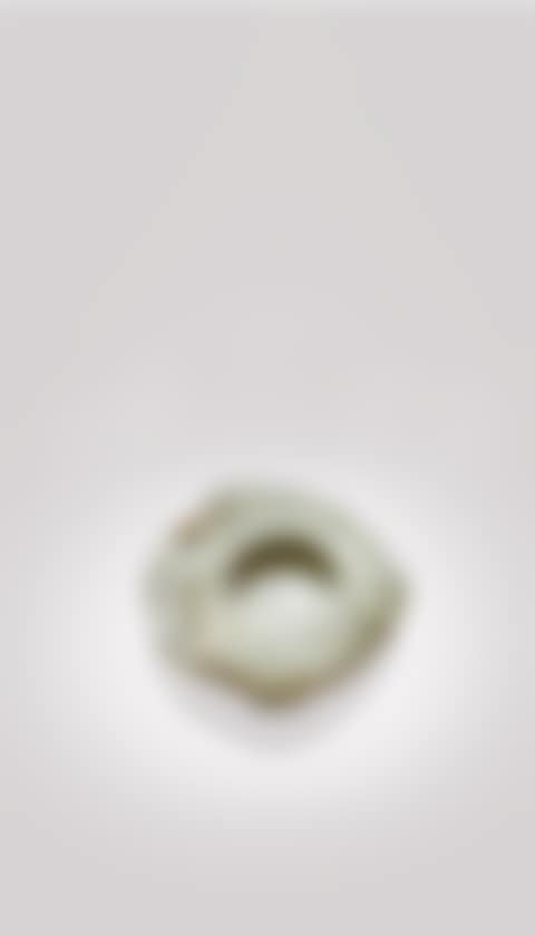 A CELADON JADE PEACH-FORM WASHER <br/>QING DYNASTY (preview)