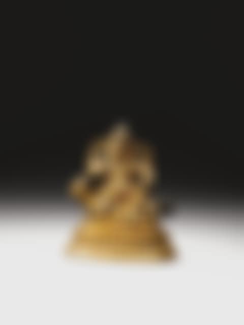 A GILT-BRONZE FIGURE OF VAISHRAVANA <br/>QING DYNASTY (preview)