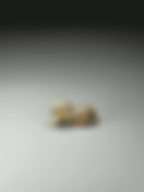A CARVED YELLOW JADE MYTHICAL BEAST <br/>MING DYNASTY (preview)