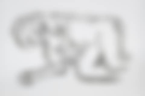 Monica Lying on her Side with Scribbles (preview)