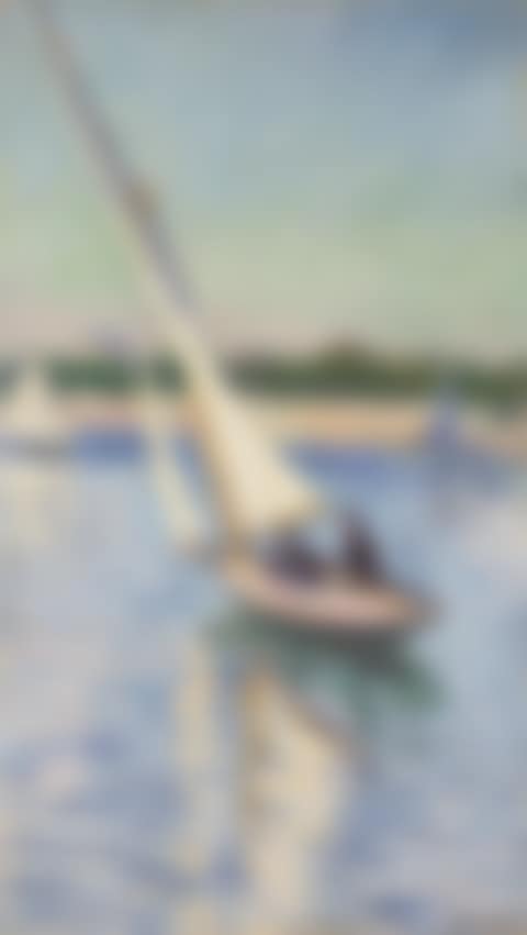 Voiliers sur la Seine à Argenteuil (preview)