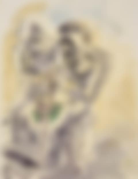 Patient (recto); Two Soldiers (verso) (preview)