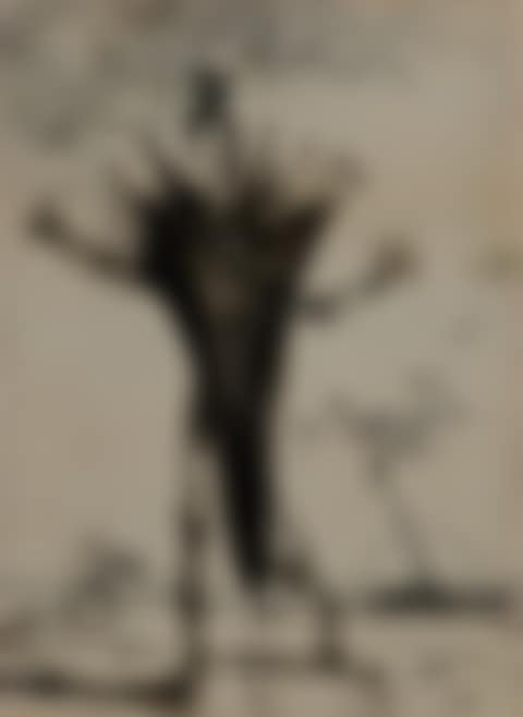 Le Chevalier de la Mort, costume pour le ballet "Bacchanale (preview)