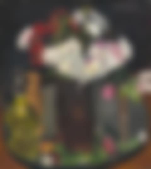 Still Life of Flowers on a Mirror (preview)