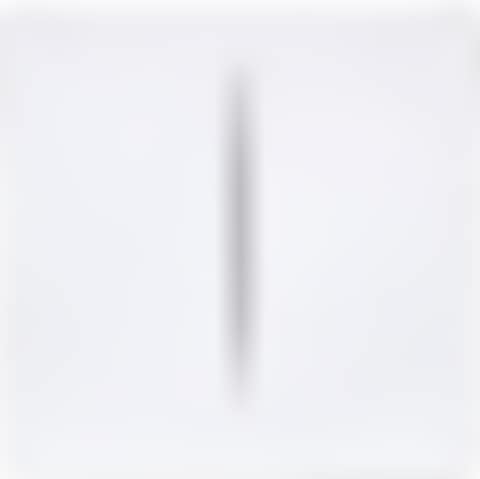 Concetto Spaziale (Space Concept) (White) (R. & R. M15) (preview)