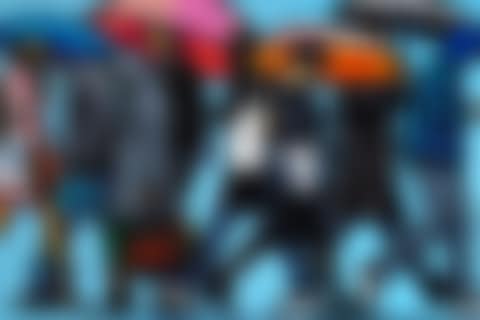 Walking in London in the rain (preview)