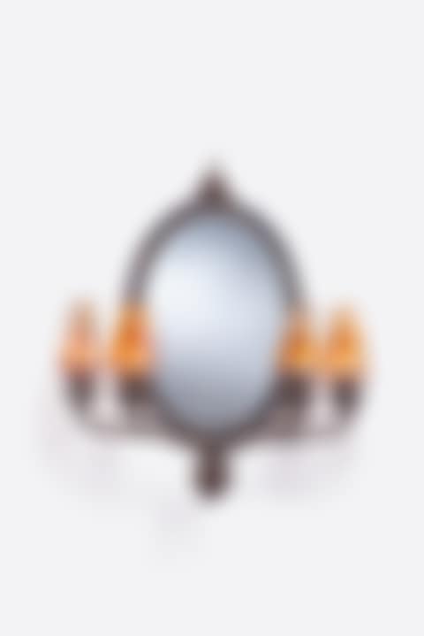Rare Jeweled Wall Mirror with Four-Light Candelabrum (preview)