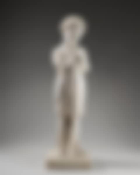 A WHITE MARBLE FIGURE OF LADY LOUISA RUSSELL (preview)