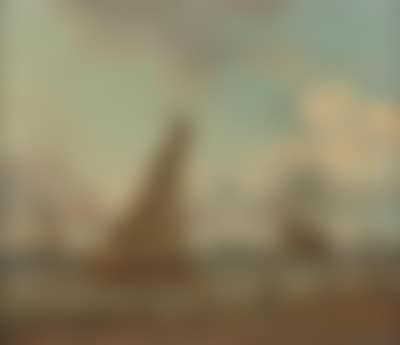 Seascape with ships near the coast (preview)