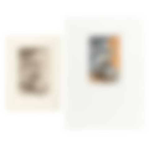 Plate 65, Al matadero from Les Caprices de Goya; WITH FRANCISCO GOYA () Plate 10, Donde vá mamá? from Los Caprichos (2 works) (preview)