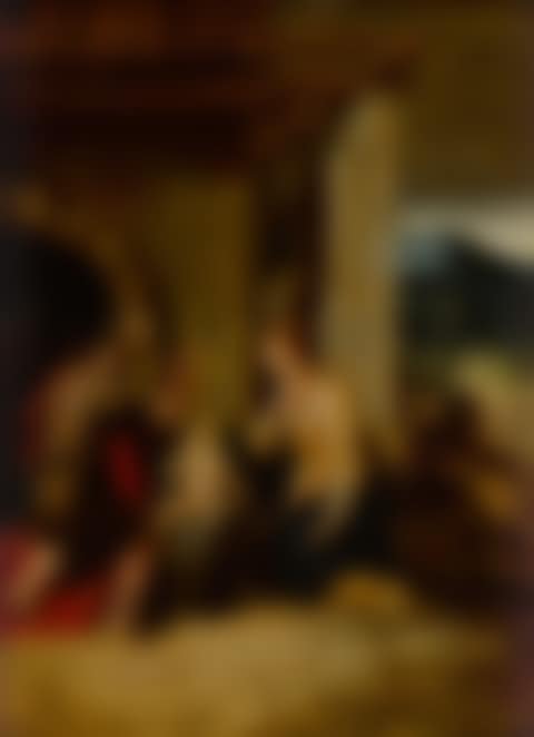 The Holy Family in a landscape (preview)