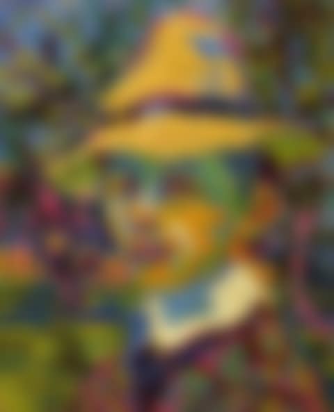 Selbstbildnis mit Pfeife (Self-Portrait with a Pipe) (preview)