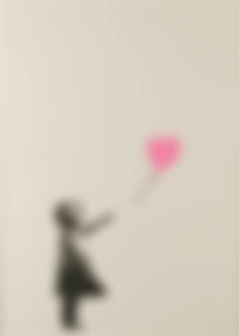 Girl With Balloon - Colour AP (Dark Pink) (preview)