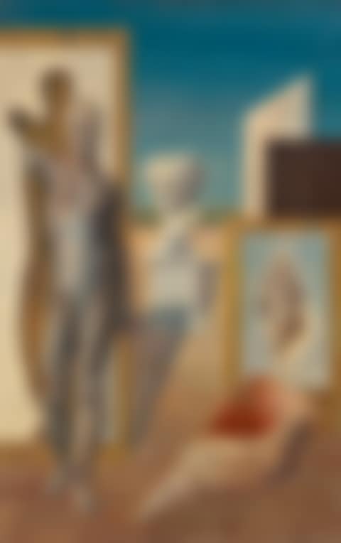 Composition with Classical Figure (preview)