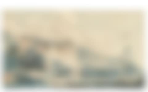 A river landscape with cliffs (preview)