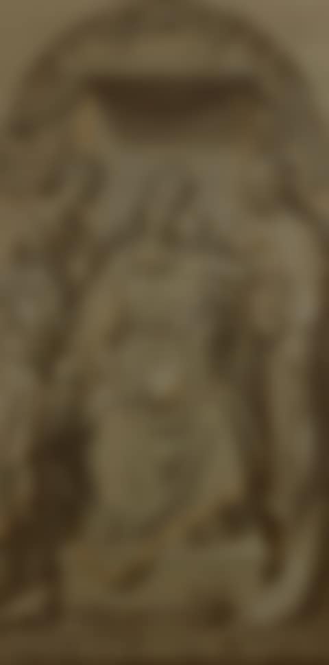 The Virgin and Child beneath a baldachin, with Saints Agnes, Dorothea and Irene (preview)