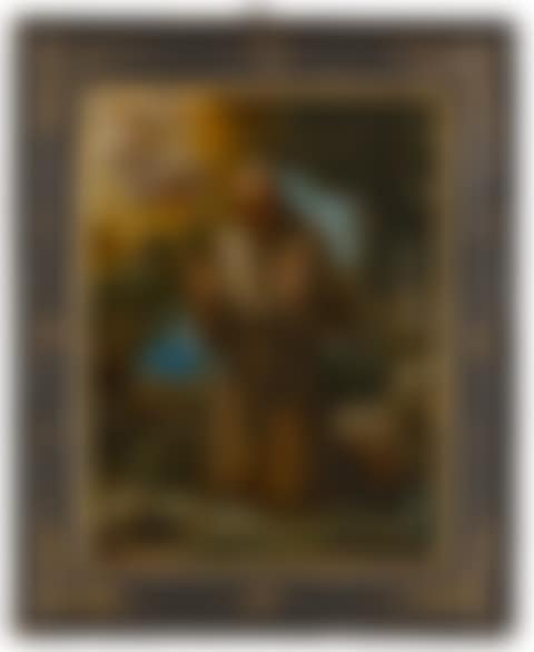 Saint Francis at prayer (preview)