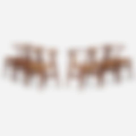 Wishbone chairs, set of six (preview)
