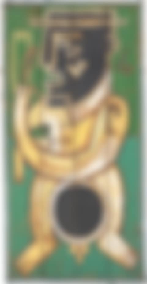 Man in Hat with Fish Skeleton (preview)