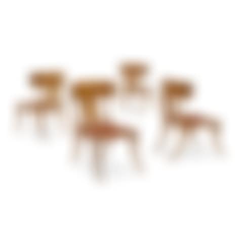 Set of Four Klismos Dining Chairs (preview)