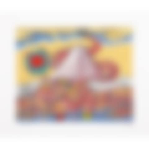 ASAHI TAMATORI HIRYŪ FUJI / DRAGON FLYING AMONG MOUNT FUJI IN THE MORNING (preview)