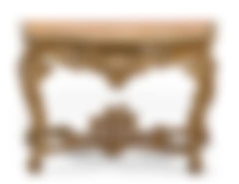 AN ITALIAN SILVER-GILT VARNISHED "MECCA" CONSOLE TABLE (preview)