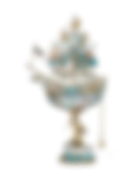 A VIENNESE SILVER-GILT AND POLYCHROME-ENAMEL NEF (preview)