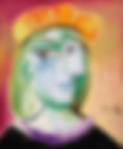 Femme au béret rouge-orange (preview)