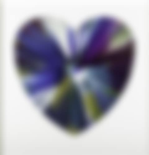 Heart Spin Painting Blue (preview)