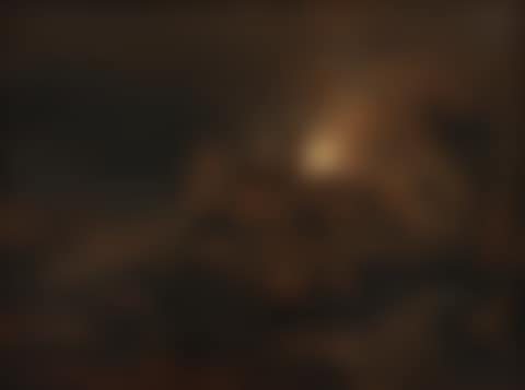 A fire in a village at night (preview)