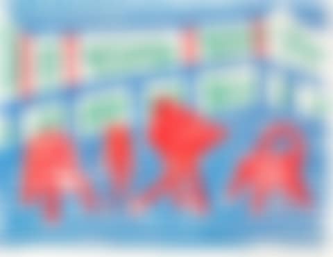 Two Red Chairs and Table, March  (M.C.A.T. 316) (preview)