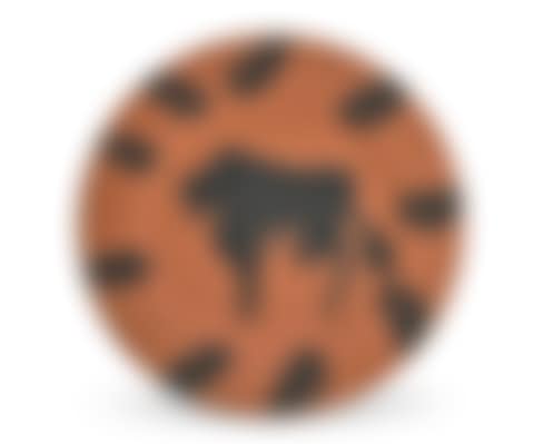 Bull, Rim with Leaves (preview)