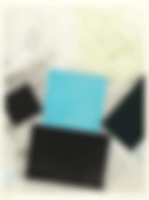 Untitled (Red Square with Blue); Untitled (Blue Square with Green) (preview)