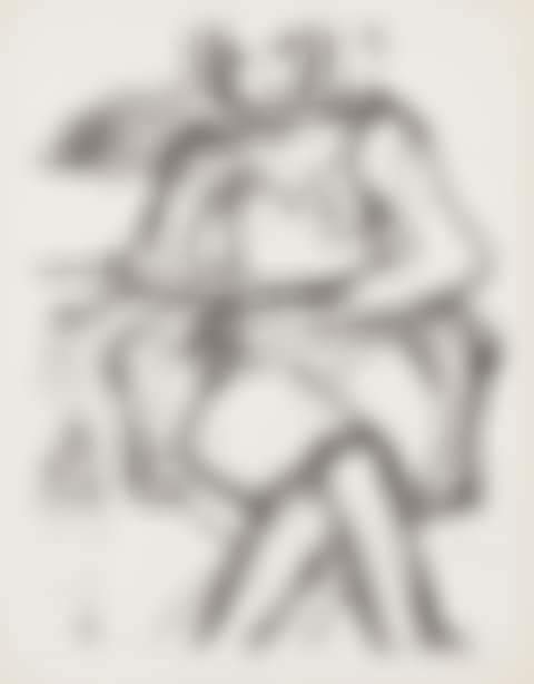 Seated Woman with Arms and Legs Crossed, from Seated Woman Series (preview)