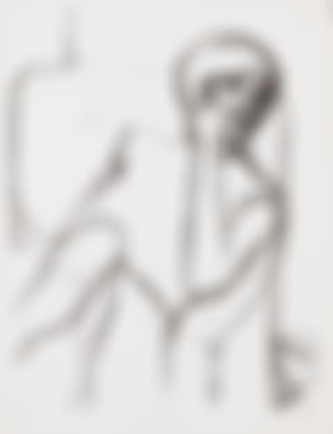 Seated Woman in Armchair, from Seated Woman Series (preview)