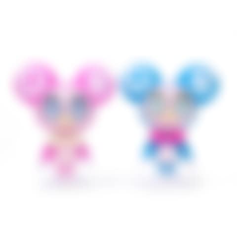 DOB-kun Figure Pink＆Blue (Set of 2) (preview)