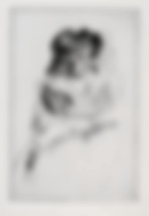 Margot Resting Arms on Back of Armchair (preview)