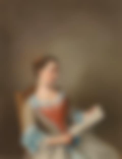 ‘La liseuse’ (Portrait of Susanna Lewis seated) (preview)